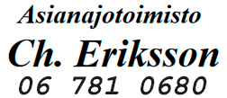 Advokatbyrå Ch. Eriksson Asianajotoimisto logo